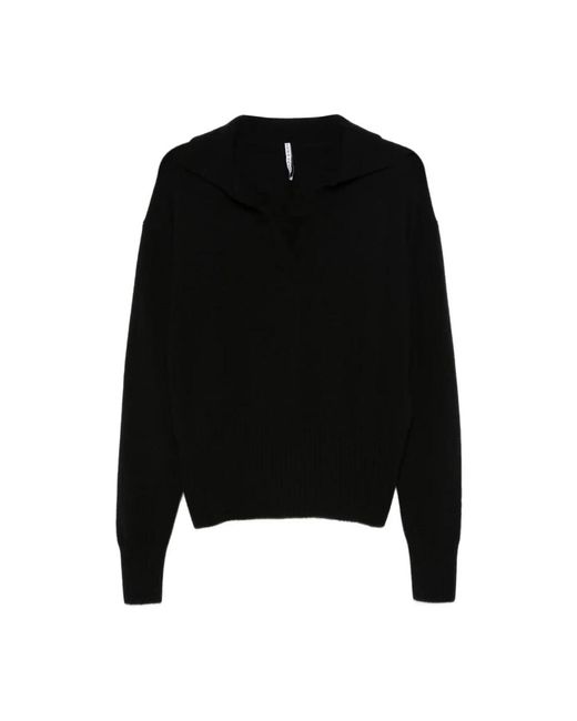 V-Neck Knitwear Liviana Conti en coloris Black