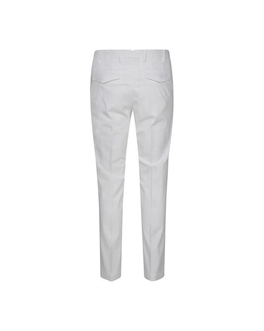 PT Torino Gray Suit Trousers for men