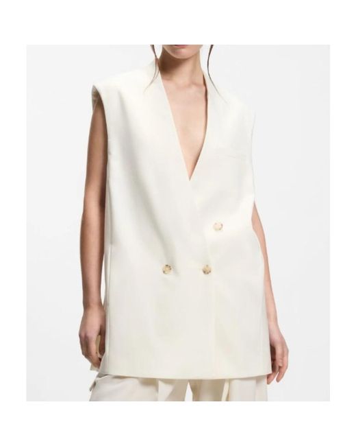 Vests Boss de color White