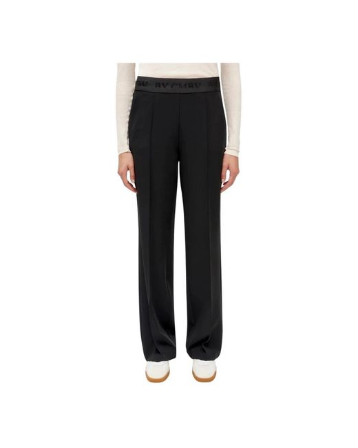 Cambio Black Wide Trousers