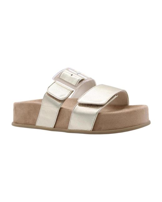 Paul Green White Sliders