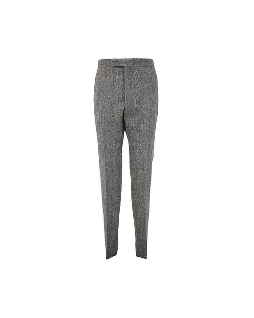 Thom Browne Gray Suit Trousers for men