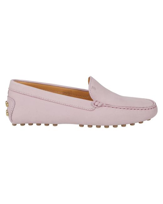 Tod's Pink Loafers