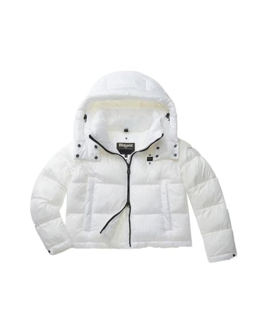 Blauer White Winter Jackets