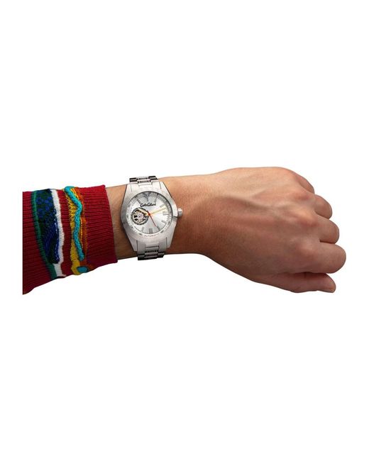 carlo colucci Metallic Watches for men