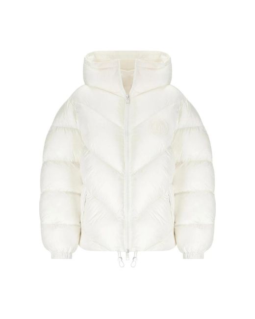 Elisabetta Franchi White Winter Jackets