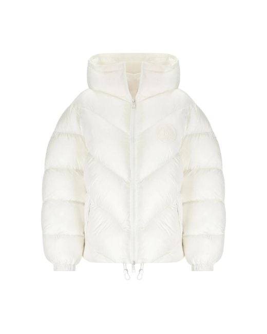 Elisabetta Franchi White Winter Jackets