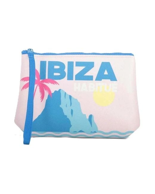 Mc2 Saint Barth Blue Clutches