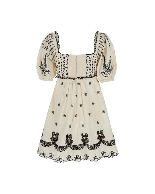 Short Dresses Sea de color White