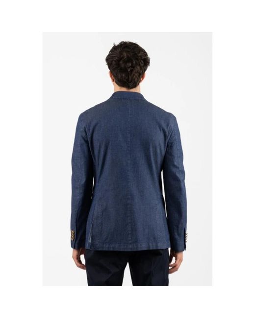 Paoloni Blue Blazers for men