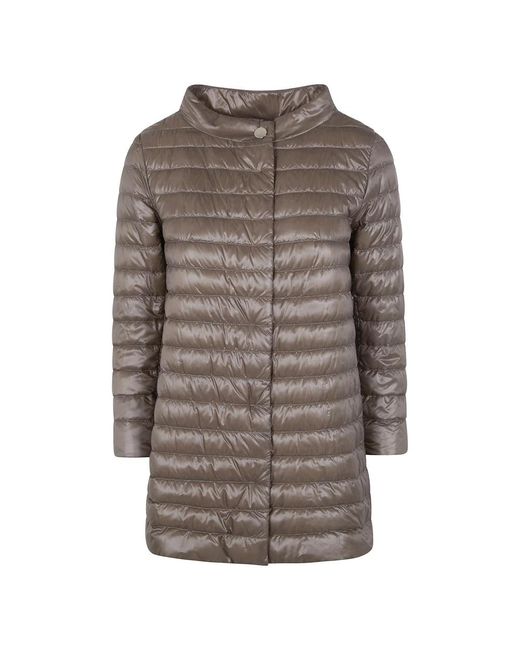 Herno Brown Down Jackets