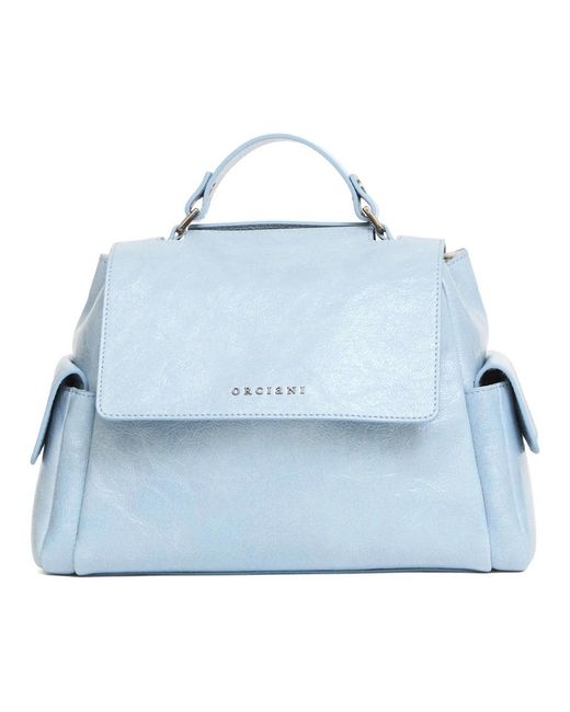 Handbags di Orciani in Blue
