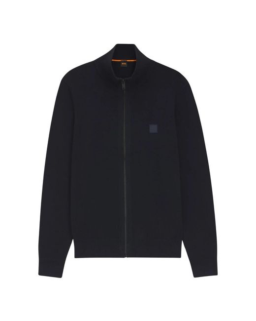 HUGO Blue Zip-Throughs for men