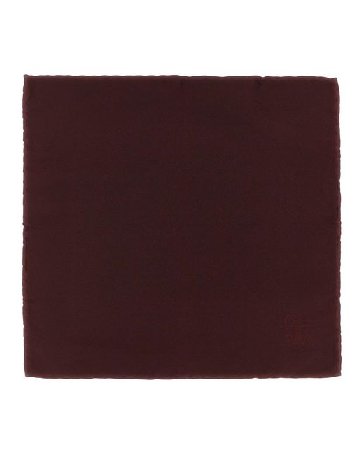 Brunello Cucinelli Purple Handkerchiefs for men