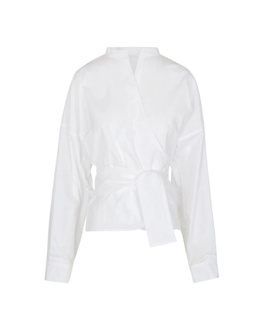 Blouses & shirts > shirts Tela en coloris White