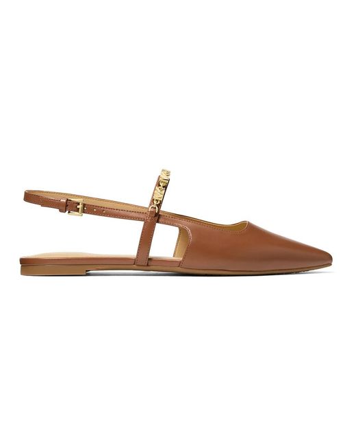Michael Kors Brown Ballerina Shoes