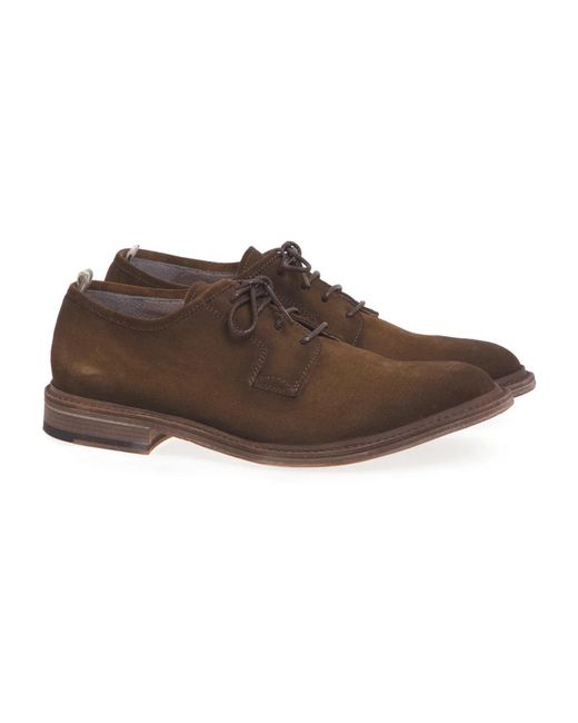 Officine Creative Brown Laced Shoes for men