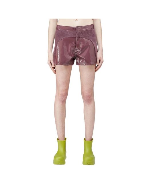Cyborg shorts Maisie Wilen de color Purple