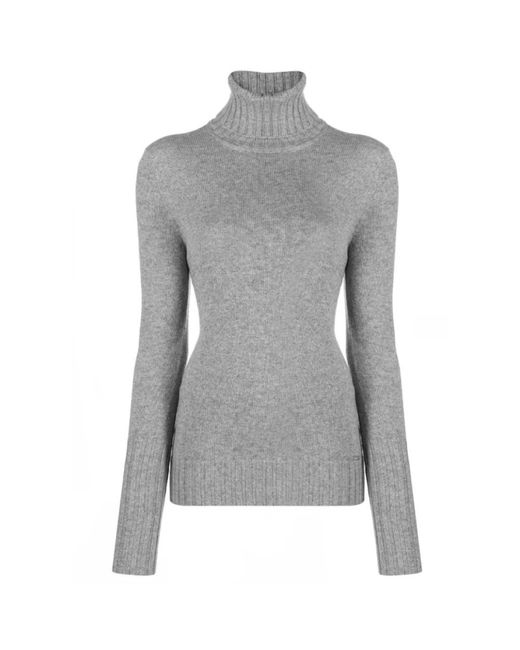 Kiton Gray Turtlenecks