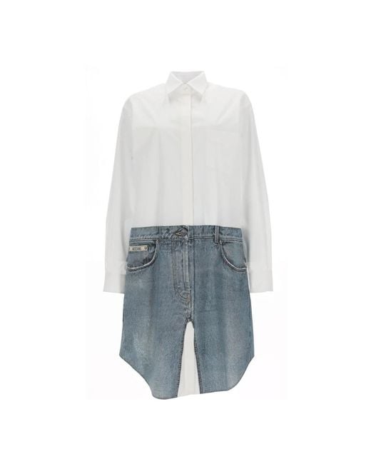 Moschino Blue Short Dresses