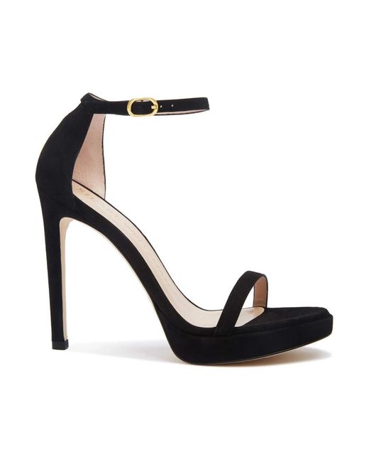 Stuart Weitzman Black Nudist Disco