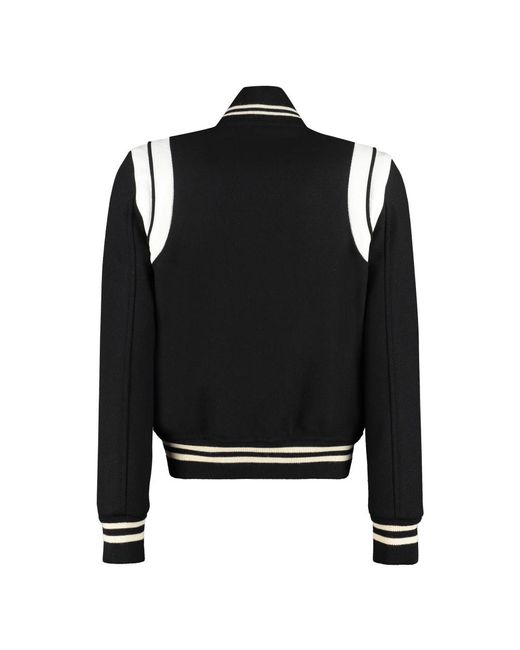 Bomber Jackets Saint Laurent de color Black