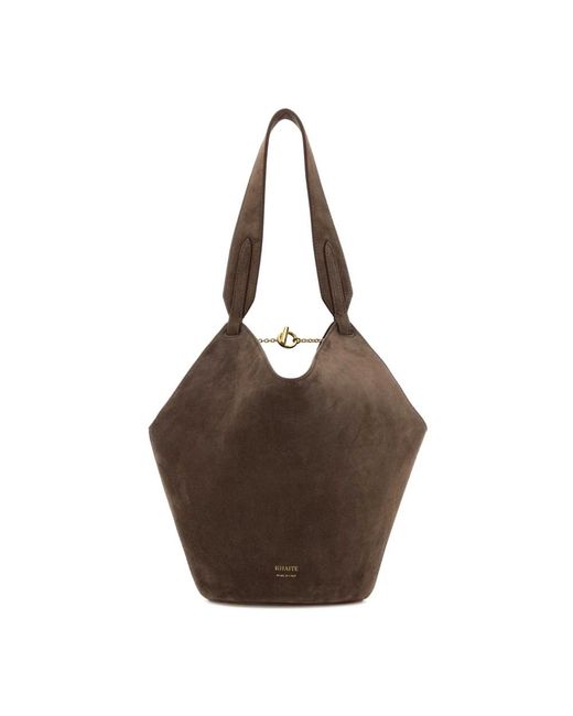 Khaite Brown Shopping Bags