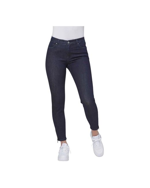 Cro Blue Skinny Fit Jeans