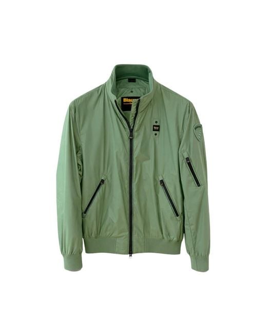 Blauer Green Bomber Jackets for men