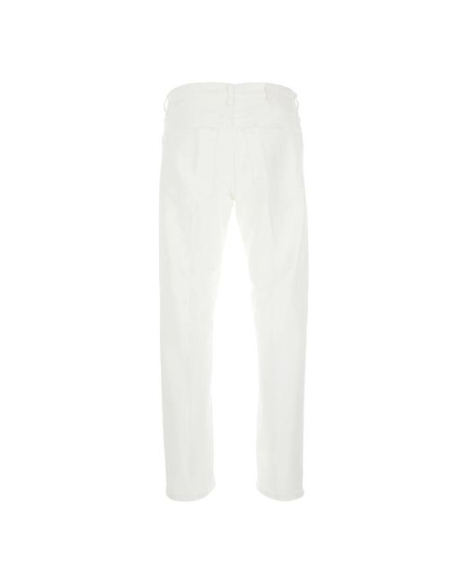 Slim-Fit Jeans di PT Torino in White da Uomo