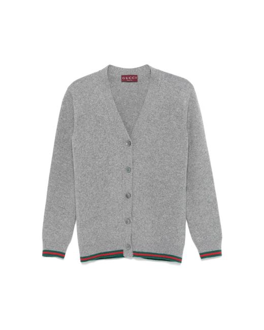 Cardigans Gucci de color Gray