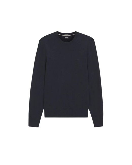 Boss Blue Sweatshirts for men