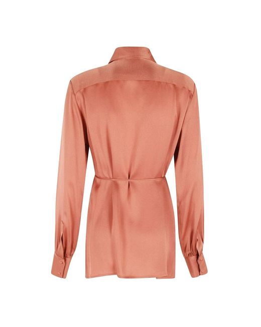 Semicouture Camicia Juana in het Pink