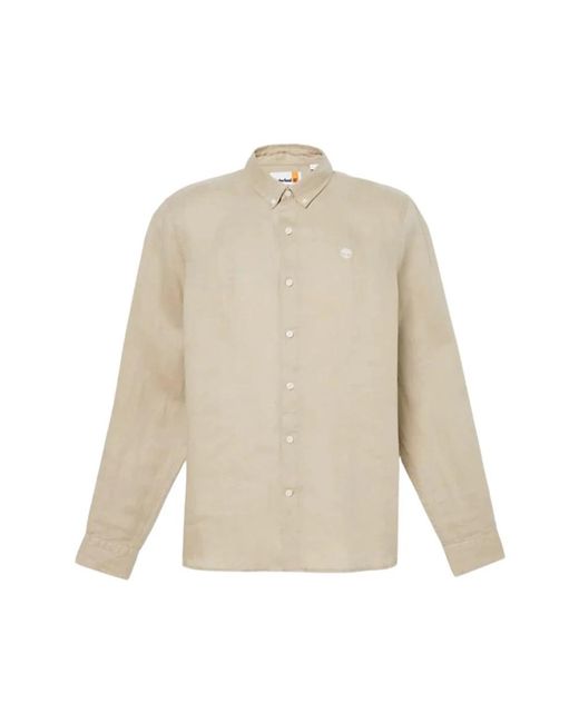 Timberland Casual Hemden in het Natural voor heren