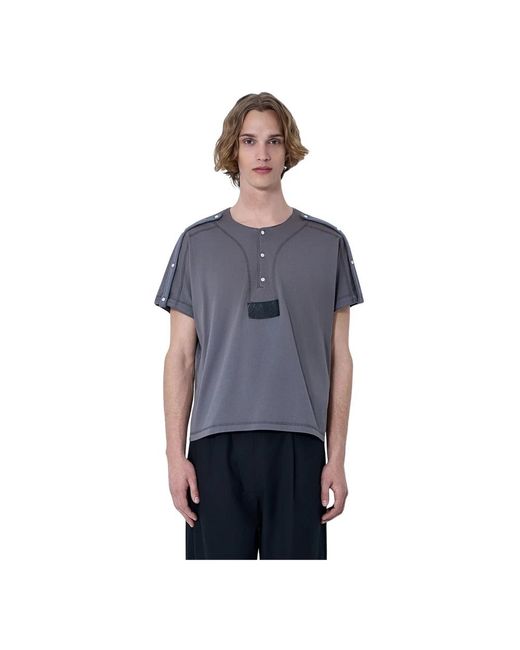 ウェア KIKO KOSTADINOV Panelled T-shirt Kiko Kostadinov T-Shirts in Blue for Men | Lyst UK