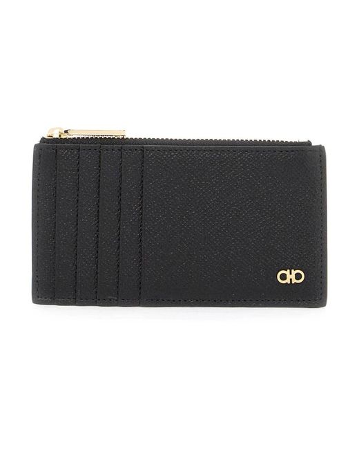 Wallets & Cardholders di Ferragamo in Black da Uomo