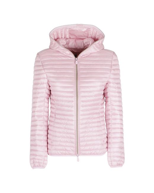 Save The Duck Pink Winter Jackets