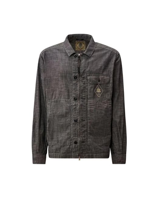 C P Company Gray Light Jackets for men
