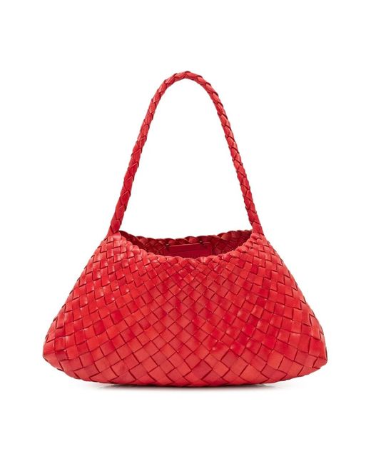 Dragon Diffusion Red Tote Bags