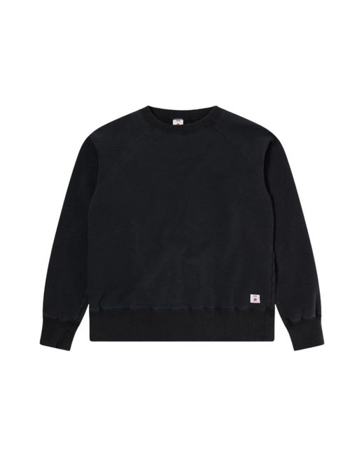Edwin Hoodies & Sweatvesten ,Zwart ,Sweatshirts in het Black voor heren