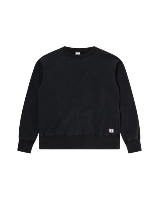 Edwin Hoodies & Sweatvesten ,Zwart ,Sweatshirts in het Black voor heren