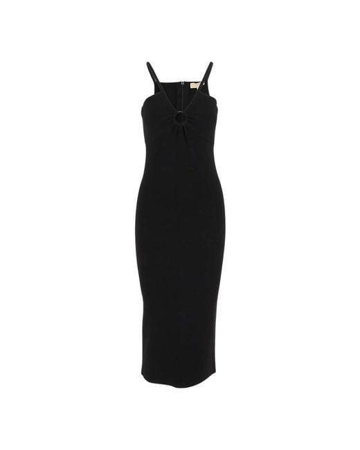 Michael Kors Midi Dresses in het Black