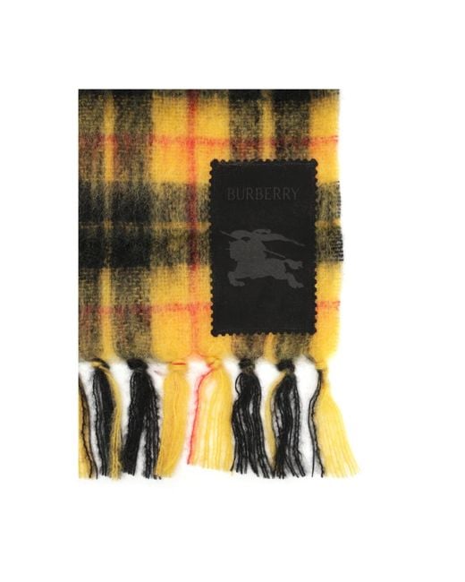 Burberry Yellow Winter Scarves