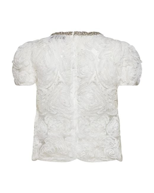 Blouses di Self-Portrait in White