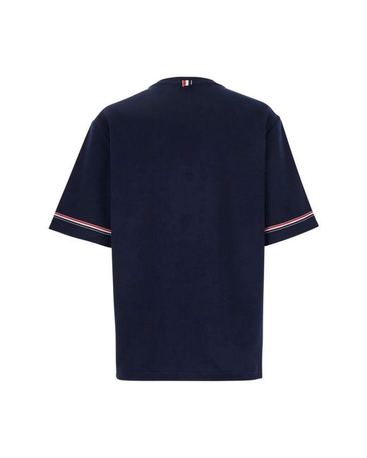 T-Shirts di Thom Browne in Blue da Uomo