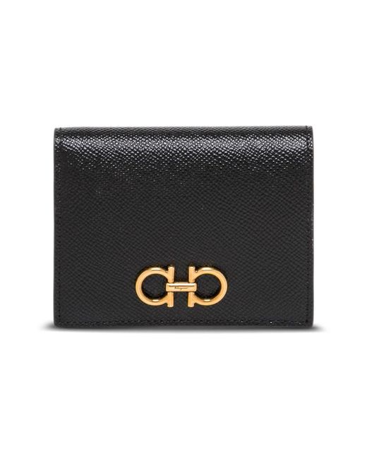 Ferragamo Black Wallets & Cardholders