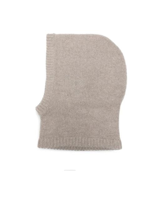 Soft Goat Gray Rippstrick-Mütze