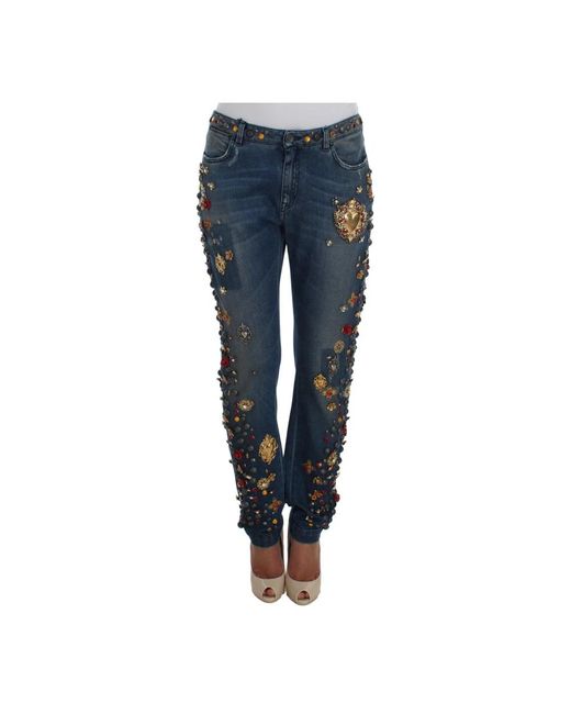Dolce & Gabbana Blue Slim Fit Jeans