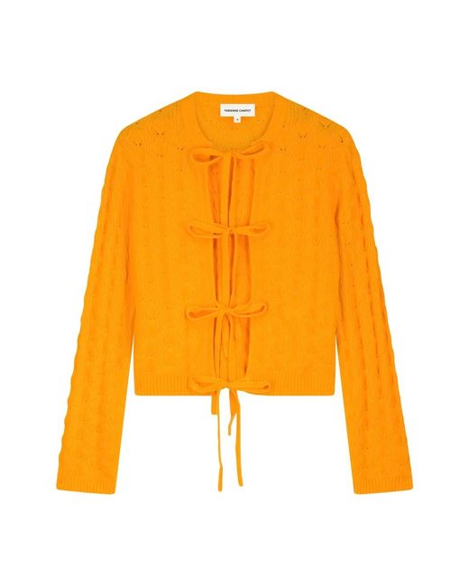 Cardigans FABIENNE CHAPOT de color Orange