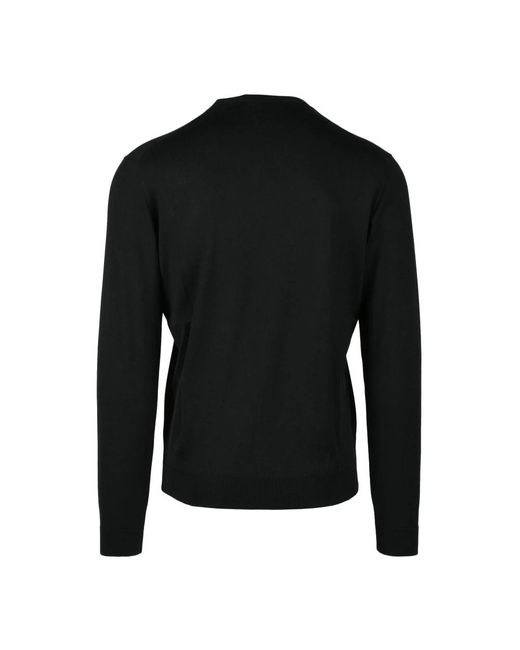 FILIPPO DE LAURENTIIS Round-Neck Knitwear in het Black voor heren